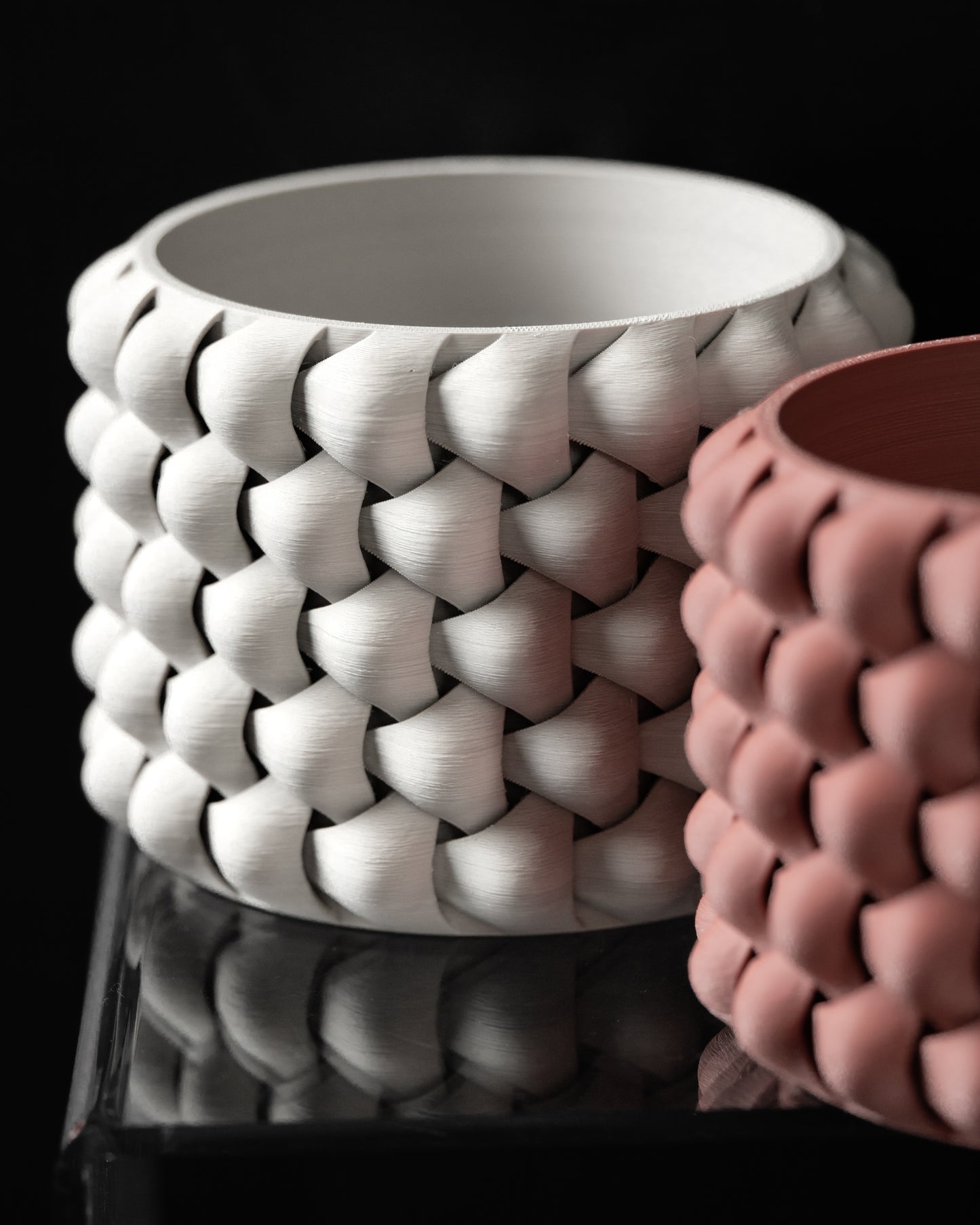 Tri-Weave Planter Pot