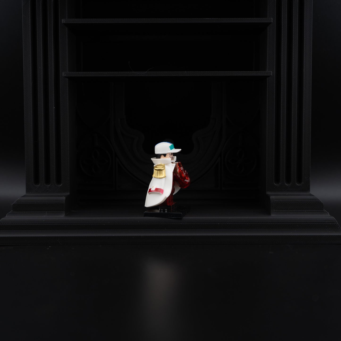 Custom Lego Minifigure One Piece Akainu Fleet Admiral