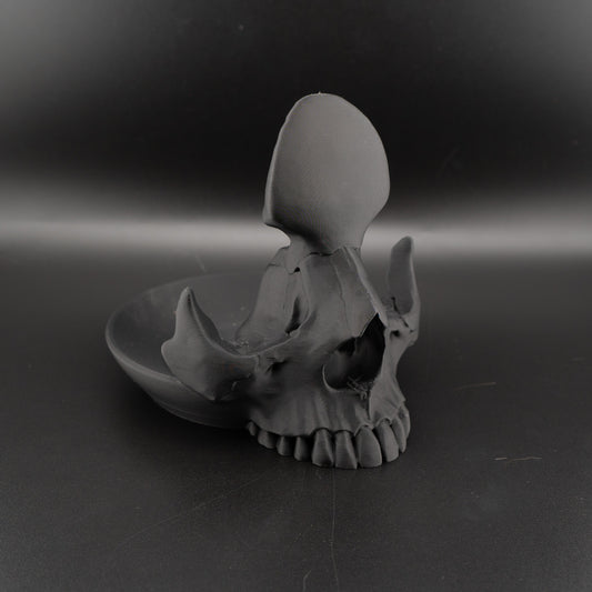 Death Skull Tray + Sunglass Holder 3D Printed