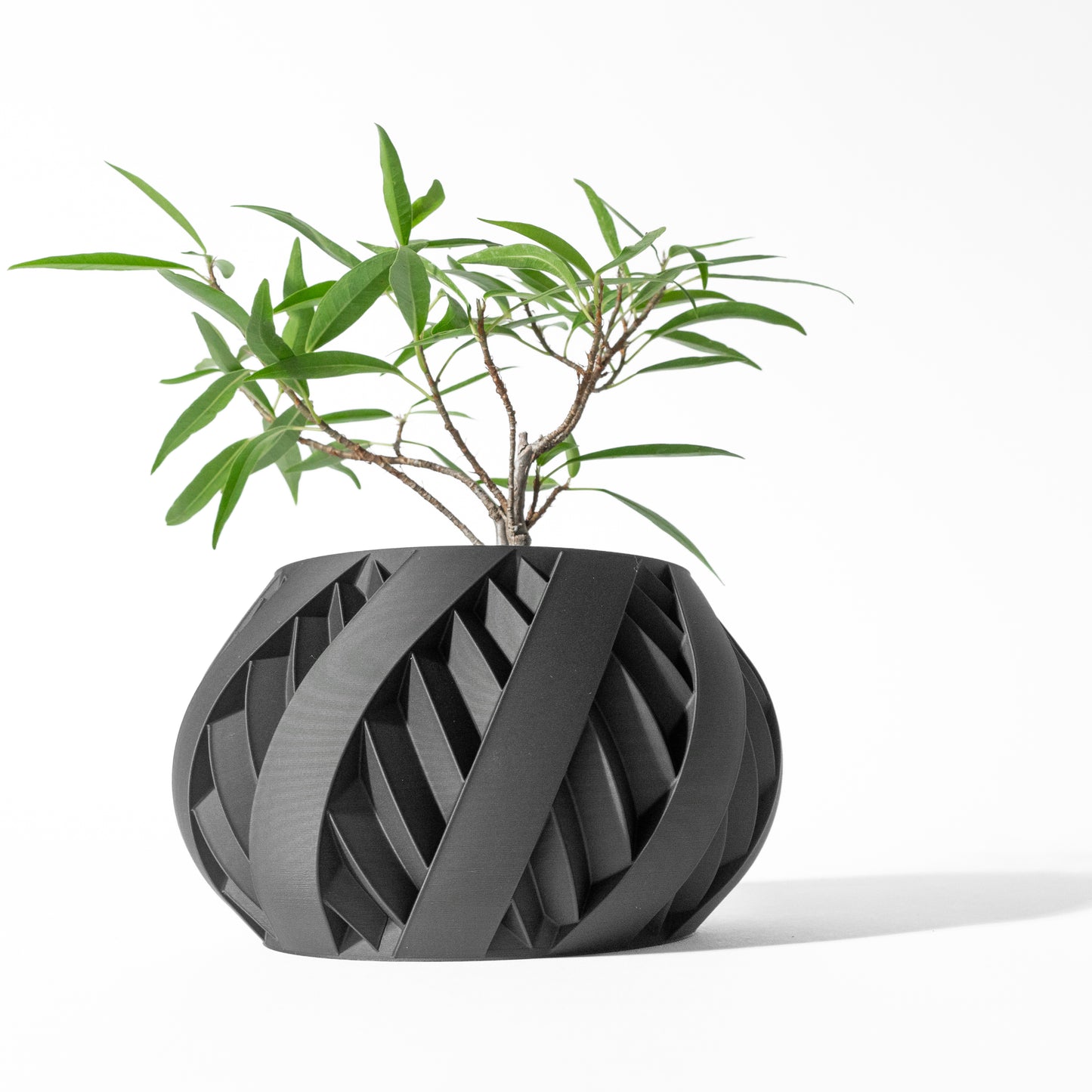 Silvo Planter Pot with Drainage Tray