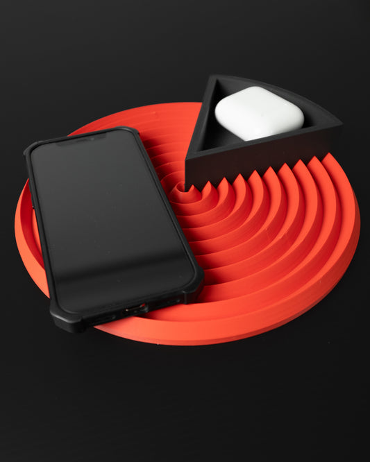 Wave Tray 3D Printed