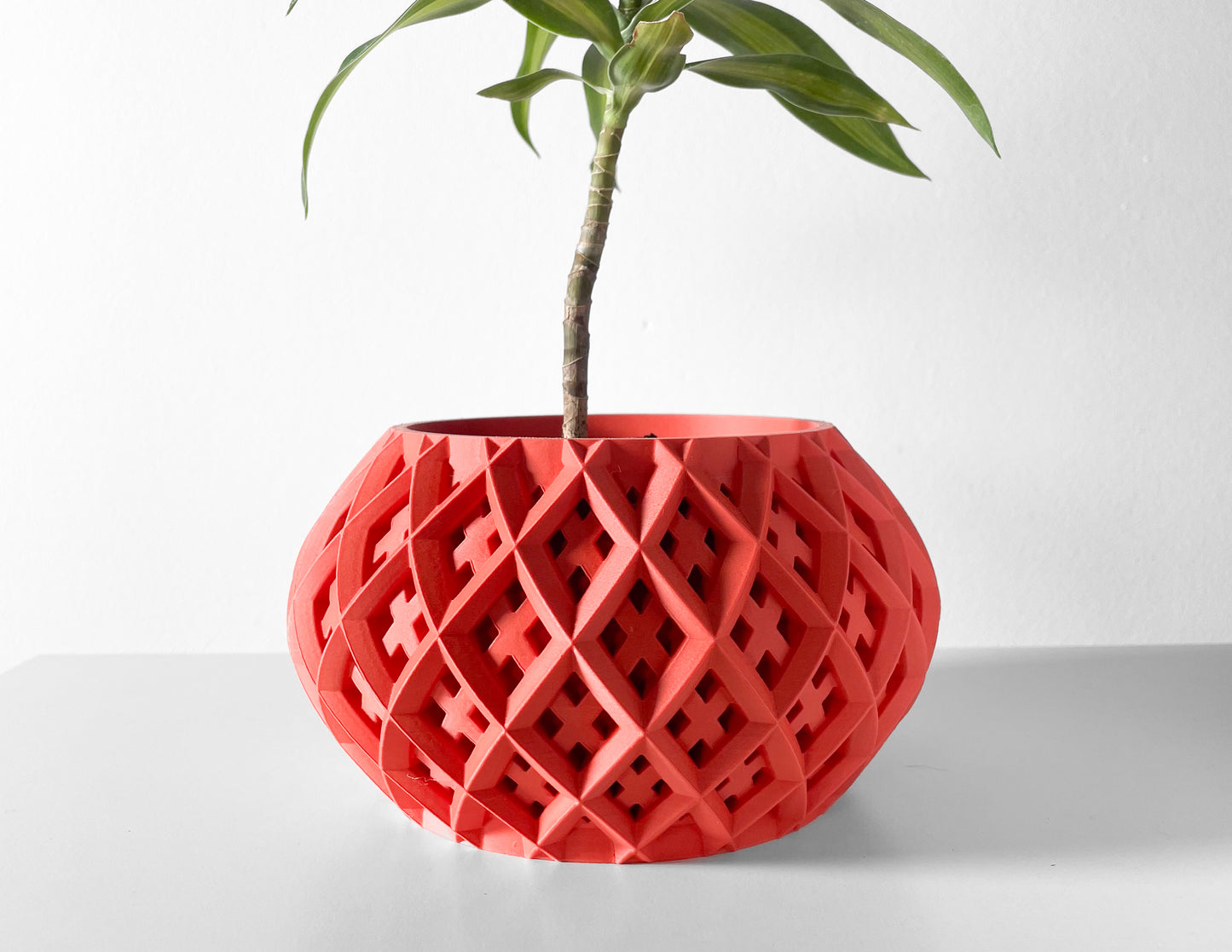 Rokio Planter Pot with Drainage Tray
