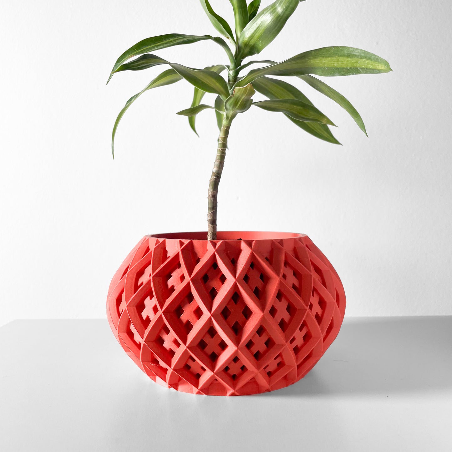 Rokio Planter Pot with Drainage Tray