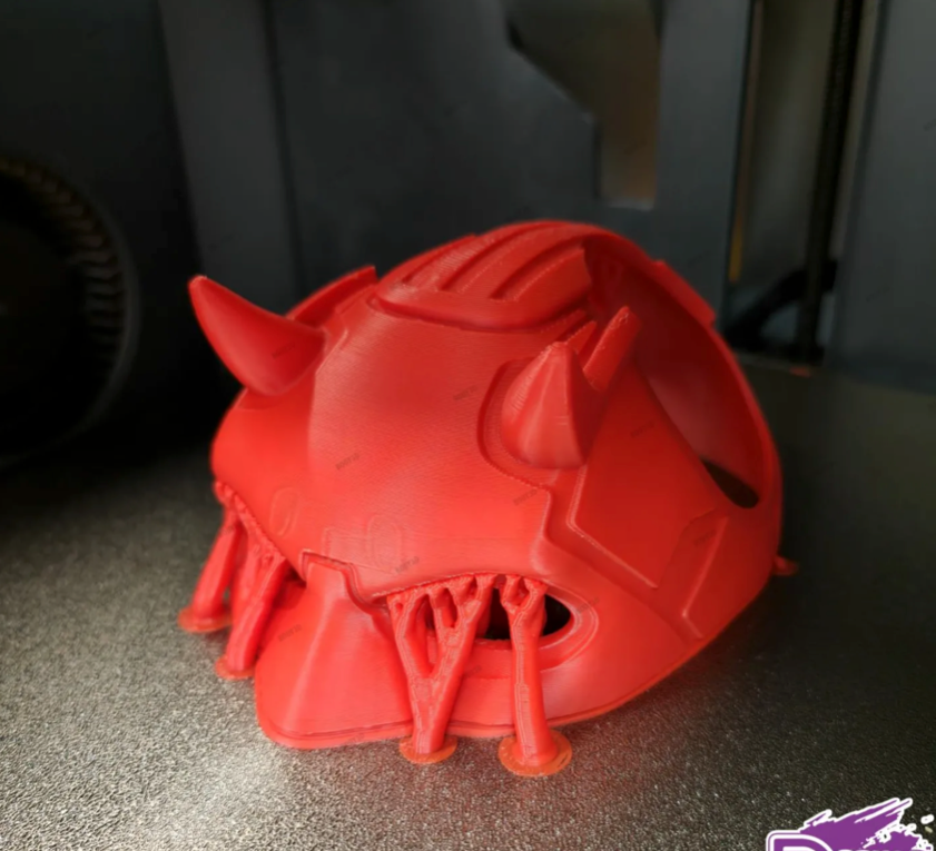 Dare devil Cat Mask Helmet For Cat [3D Printed]
