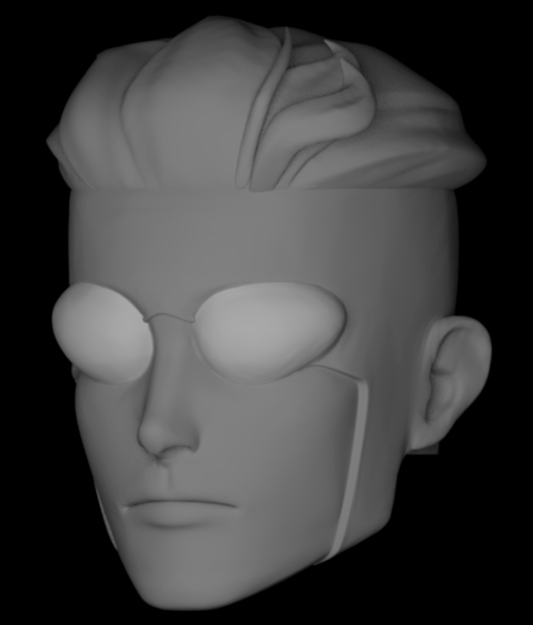 3d Printed INVINCIBLE HEAD 1:12 6" Classified Legends SCALE
