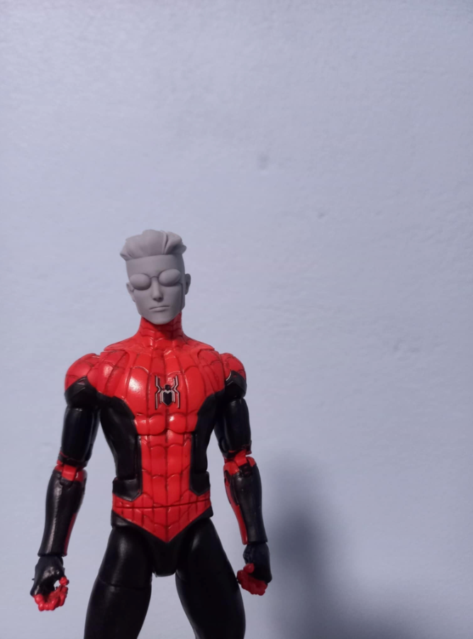 3d Printed INVINCIBLE HEAD 1:12 6" Classified Legends SCALE